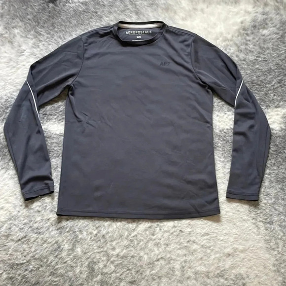 🔥4/$20 Aeropostale Long Sleeve  Workout Shirt - Picture 1 of 13